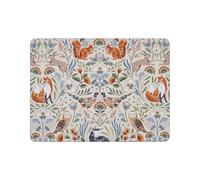 Ulster Weavers - Woodland Place Mats for Table - 4x Pieces (21 x 29 x 0.5cm) - Forest Animals Printed Cork Placemats Set of 4 - Kitchen Accessories - Fox Placemats - Table Mats with Owls & Squirrels