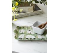 Ulster Weavers 'Woolly Sheep' Animal Print 70% Polypropylene Scatter Tray in Green Ulster Weavers Green
