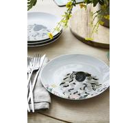 Ulster Weavers 'Woolly Sheep' Animal Print Porcelain Side Plate in White Ulster Weavers White