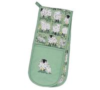 Ulster Weavers Woolly Sheep Double Oven Glove Green