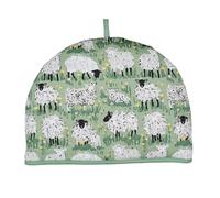 Ulster Weavers - Woolly Sheep Tea Cosy (35 x 35cm) - 100% Cotton - Teapot Warmer with Sheep - Sheep Tea Cozy - Farm Animal Tea Cosy - Green Tea Cosy with Sheep - Sheep Gifts/Sheep Kitchen Accessories