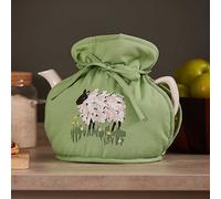 'Woolly Sheep' Animal Print Muff Tea Cosy Ulster Weavers Green One Size