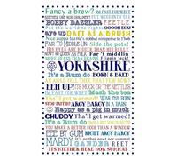 Ulster Weavers Yorkshire Born & Bred Classic Print 100% Cotton Tea Towel
