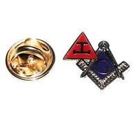 ulsterflag.com Royal Arch Chapter Triple Tau Masonic Crest Freemason Enamel Lapel Badge Masonry