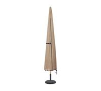 ULTCOVER Patio Umbrella Cover - 600D Waterproof Outdoor Market Umbrella Cover - Fits Market Umbrella Up to 12 Feet