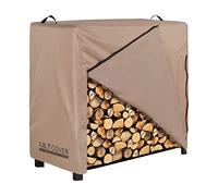 ULTCOVER Waterproof Firewood Racks Cover 4 Feet Heavy Duty Outdoor Logs Holder Stand Cover