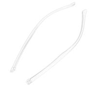 ULTECHNOVO 1 Pair Eyeglass Temple Replacement Arms, Plastic No Screw Design for Easy Installation, Wide Compatibility, Modern Style Eyewear Frame Accessory for Glasses Repair