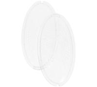 ULTECHNOVO 1 Pair Range Hood Lampshade Light Cover Replacement for Cooker Hood Lamp Accessory Indoor Kitchen Universal Fit