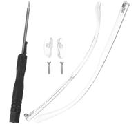 ULTECHNOVO 1 Pair Replacement Eyeglasses Temples Arms, Universal Glasses Repair Legs for Vintage Frames, Single Tooth Design for Eyeglass Replacement and Maintenance