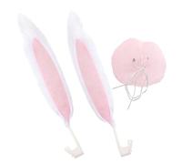ULTECHNOVO 1 Set Funny Rabbit Ears Car Decorations Kit Christmas Vehicle Accessories for Adorable Holiday Style Easy Installation Premium for Festive Cheer