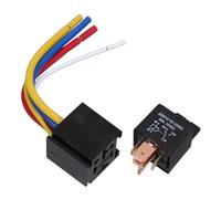 ULTECHNOVO 1 Set Heavy Duty Relay with Socket and Wires for Vehicles Pin Automotive Relay for Cars Suvs Trucks Overload Circuit Protection Versatile Use Automotive Applications