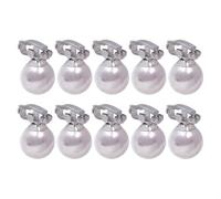 ULTECHNOVO 10 Pcs Mini Pearl Hair Clips for Elegant Plastic Hair Pins to Decorate and Highlight Appearance Charming and Creative Design for Everyday Use