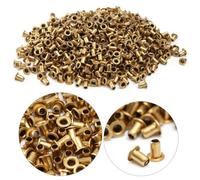ULTECHNOVO 1000pcs Brass Hive Frame Eyelets Wiring Support for Beekeeping Brood Box Nest Threading Tool Anti-Snag Holes, 100g Set for Hive Frame Maintenance