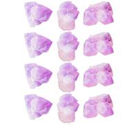 ULTECHNOVO 100g Natural Amethyst Crystal Chips Tumbled Rough Stones 1.5-3cm Bulk Decorative Stones for Home Décor Aquarium and Craft Supplies