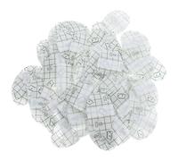 ULTECHNOVO 100pcs Disposable Ear Protectors for Boy Girl Multipurpose Non-Woven Ear Covers for Shower Bath Swimming Soft Cotton Core Stickers Prevent Water Entry