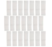 ULTECHNOVO 100Pcs Disposable Spa Facial Headbands Elastic Non-woven Makeup Hair Bands White Beauty Accessories for Salon Skin Care and Hair Protection