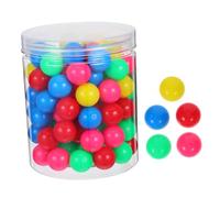 ULTECHNOVO 100pcs Montessori Balls Lightweight Hollow Plastic Colorful Counting Balls for Preschool Classroom Sorting and Probability Experiments
