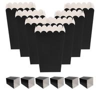 ULTECHNOVO 100pcs Popcorn Boxes for Parties Snack Containers Lightweight and Reliable Cardboard Popcorn Holders for Birthdays Weddings Movie