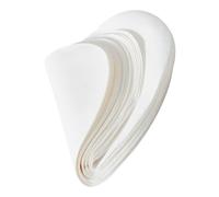 ULTECHNOVO 100pcs Round Greaseproof Baking Paper for Kitchen Use, Composite Fiber Oil Absorbing Paper Food Contact Safety and Easy Handling, for Boiling and Frying