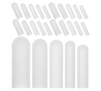 ULTECHNOVO 100pcs Silicone Zipper Head Covers for Washing Machines and Dryers, Noise Reduction and Scratch Protection, Washable Silicone Guards for Laundry Room and Commercial Laundry