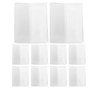ULTECHNOVO 10pcs A5 Waterproof Plastic Book Covers, Protective Paperback and Textbook Sleeves for School, Office, and Travel Use