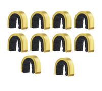 ULTECHNOVO 10pcs Arrow Rest Fastener String Fixing Tool Copper Bow String Clips Archery Accessories Ensure Tight Grouping for Archery