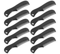 ULTECHNOVO 10pcs Beard Combs Pocket Sized Comb Mens for Beard Care for Travel and Daily Grooming Routine
