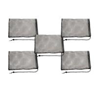 ULTECHNOVO 10pcs Black Polyester Fish Tank Filter Bags Mesh Aquarium Filter for Filtering Fish Waste and Decaying Plants Easy to Use and Install