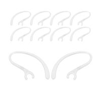 ULTECHNOVO 10pcs Ear Hook Silicone Ear Hooks for Earbuds Replacement Cycling and Sports