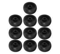 ULTECHNOVO 10pcs Fitness Equipment Moving Wheel Roller Wheel for Treadmill, Pp Pa Black, Effortless Mobility, Quick Installation, Flexible Direction, Quiet Performance, Home Gyms and Daily