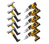 ULTECHNOVO 10pcs Hammer Balloons Construction Tool Set Aluminum Foil Balloons for Birthday Party Decorations Electric Screwdriver Drill Design for Creative Table Centerpieces
