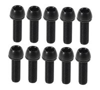 ULTECHNOVO 10pcs Metal Bike Stem Bolts for Mountain and City Bikes Handlebar Stem Screws Secure Loose Handlebars Reliable Cycling Parts