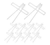 ULTECHNOVO 10pcs Metal Book Clip Page Holders for Desktop Reading Silver Bookmarks Suitable for Students and Office Use, for Research Sessions and Back to School