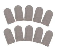 ULTECHNOVO 10pcs Nylon Gaming Finger Sleeves for Adults, Thumb Sleeves Finger Covers with Anti-sweat Feature, Easy to Use to Avoid Operational Errors on Phone Touchscreens