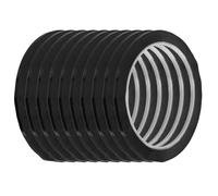 ULTECHNOVO 10pcs Pet Thin Black Dry Erase Board Line Tape Tear-resistant Pinstripe Adhesive for Chart Grid Marking and Automotive Use