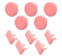 ULTECHNOVO 10pcs Pink Electric Outlet Cover for Wall Outlets, Childproof Plug Socket Protectors Insulated Abs and Plastic Design, Prevents from Inserting Objects, for Home Safety