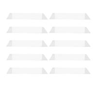 ULTECHNOVO 10pcs Pvc Bunny Cage Urine Splash Guard with 8-hole Design, Quick Drying Pet Cage Bedding Protector for Small Animal Homes and Bunny Habitat Liner