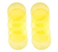 ULTECHNOVO 10pcs Round Adhesive Lighting Gel Filters 10cm Warm Light Diffuser Sheets for LED Lamps Ambient Color Correction Film Stickers for Home Studio Lighting