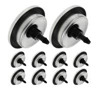 ULTECHNOVO 10pcs Spray Paint Nozzle Replacement Tips for Aerosol Cans Universal Spray Can Flat Nozzle Valve Heads for Ink 3d Printer Line