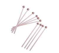 ULTECHNOVO 10Pcs Wooden Drum Mallets for Music Learning and School Teaching, Instrument Tools for Developing Children'S Musical Talent