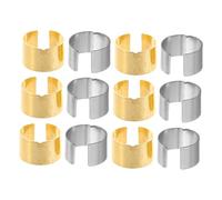 ULTECHNOVO 12pcs Car Battery Post Terminal Shims Adapter Sleeves Corrosion Resistant Lead Terminal Converter for Positive and Negative Posts for Audio System Upgrade