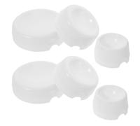 ULTECHNOVO 12pcs Fondant Flower Moulds Set with Button Shape Drying Rack, Plastic Sugarcraft Forming Tray for Gum Paste and Fondant Cake Decorating Tools, Suitable for Holiday Party Baking