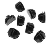 ULTECHNOVO 12pcs Pet Cage Connectors Storage Shelving Connectors Secure Connection Easy to Install Plastic Black for Home Wardrobes Simple Assembly