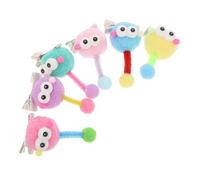 ULTECHNOVO 12pcs Wacky Hair Clips for Little Colorful Hair Accessories with Strong Duckbill Grip for Kindergarten Birthday Holiday Outfits