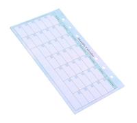ULTECHNOVO 14 Sheets Blank Calendar Planner Inserts A6 6 Hole Sixhole Design Thick Paper Stylish Elegant Weekly Refills for Home and The Go