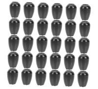 ULTECHNOVO 15 Pairs Professional Silicone Earbuds Replacement for Stethoscope Accessories Wear-resistant Black Ear Tips for Doctors and Medical Use