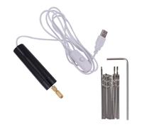 ULTECHNOVO 15 Pcs Mini Electric Drill Set Portable Wireless Handheld Rotary Tools with USB Charging and Steel Material for DIY Plastic Housing Projects and Tile Nail Grooming