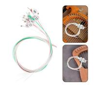 ULTECHNOVO 15-String Lyre Harp Brass Strings Replacement 15Pcs Set for Small Stringed Musical Instruments Accessory