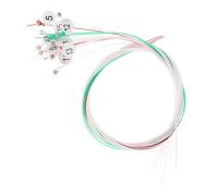 ULTECHNOVO 15Pcs Metal Harp Strings Replacement for 15-String Mini Lyre Harp, Lyre Accessory String Set for Beginner Classical Lyakin Instrument