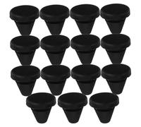 ULTECHNOVO 15Pcs Microwave Oven Feet Pads Silicone Hole Plugs Non-Slip High-Temperature Resistant Universal Compatibility Anti-Vibration Sealing Inserts for Gas Stove and Oven Feet